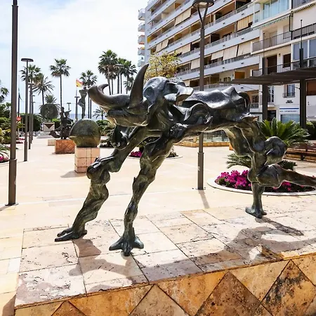 732 Luminoso Estudio En Segunda Linea De Playa En Lejlighed Marbella